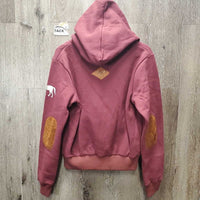 Thick Sweatshirt Cuddle Hoodie Jacket, Zipper, tag *new