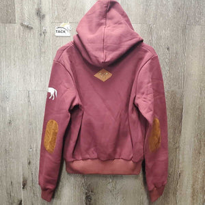 Thick Sweatshirt Cuddle Hoodie Jacket, Zipper, tag *new