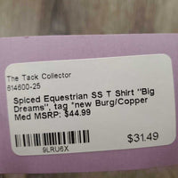 SS T Shirt "Big Dreams", tag *new
