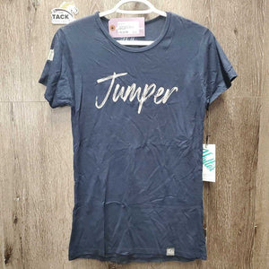 SS V Neck T Shirt, "Jumper", tag *new
