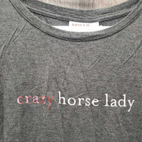 SS T Shirt "Crazy Horse Lady", tag *new
