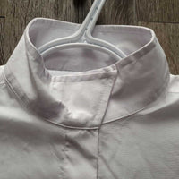 LS Show Shirt, attached snap collar, tags *new
