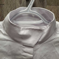 LS Show Shirt, attached snap collar, tags *new
