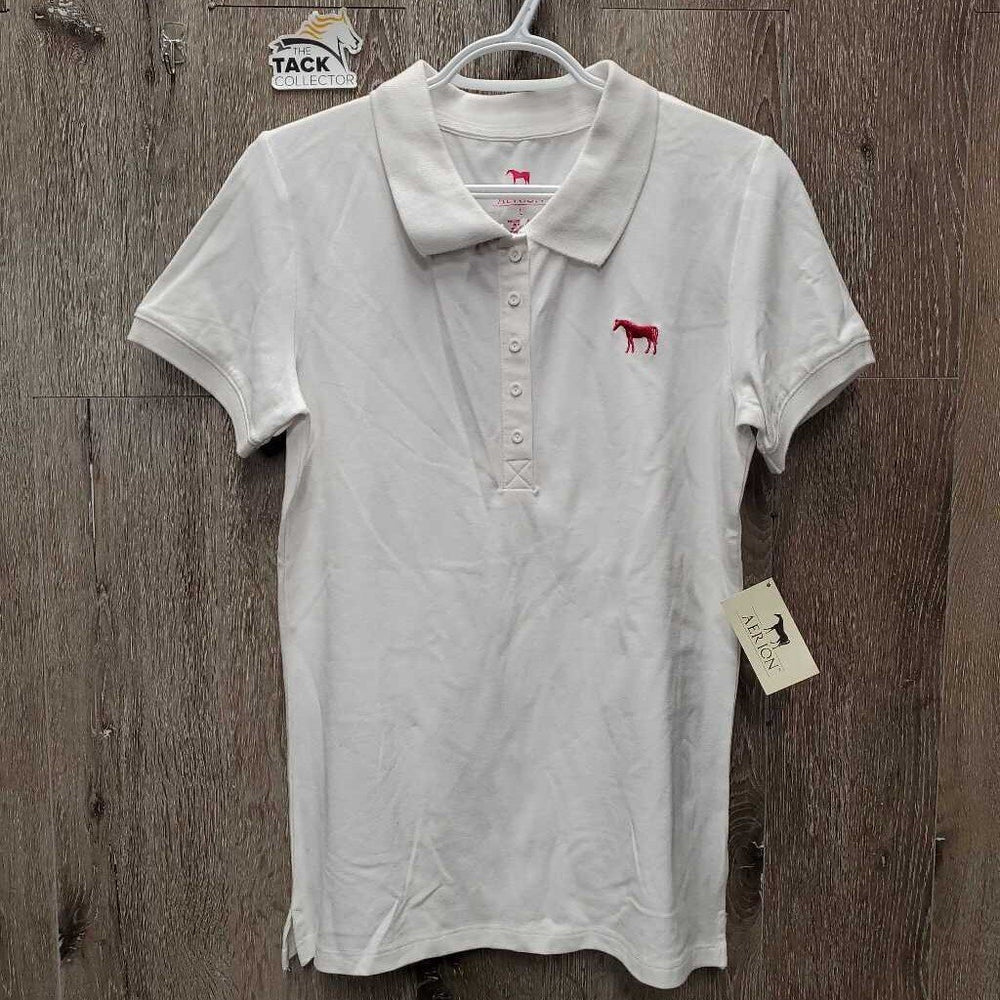 SS Polo Shirt, 1/4 Button Up, tag *new