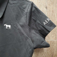 SS Polo Shirt, 1/4 Button Up, tag *new