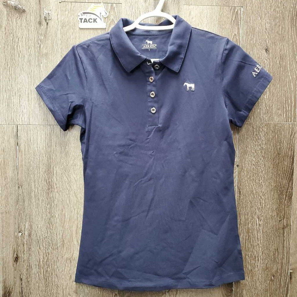 SS Polo Shirt, 1/4 Button up, tag *new