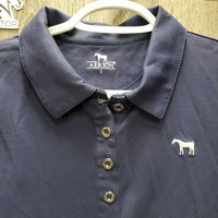 SS Polo Shirt, 1/4 Button up, tag *new
