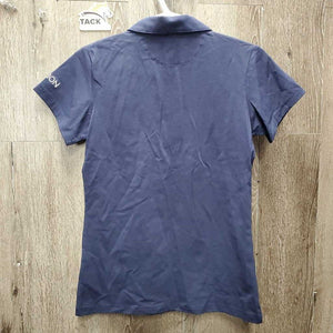 SS Polo Shirt, 1/4 Button up, tag *new
