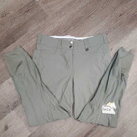 Euroseat Breeches, Thigh Pocket *gc, v.rubbed & pilly seat, seam puckers
