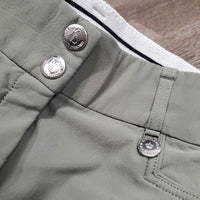Euroseat Breeches, Thigh Pocket *gc, v.rubbed & pilly seat, seam puckers
