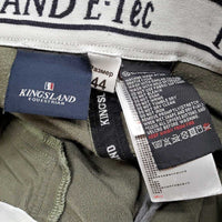Euroseat Breeches, Thigh Pocket *gc, v.rubbed & pilly seat, seam puckers