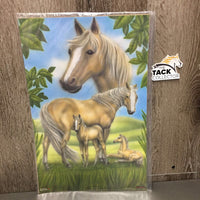 "Dream Weaver '04" Palomino Horses, plastic cover *new
