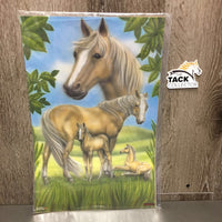 "Dream Weaver '04" Palomino Horses, plastic cover *new
