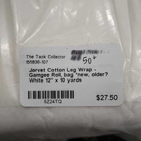 Cotton Leg Wrap - Gamgee Roll, bag *new, older?