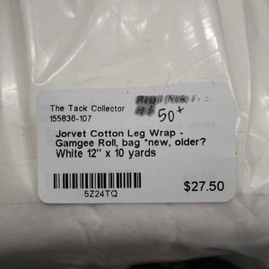Cotton Leg Wrap - Gamgee Roll, bag *new, older?