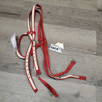 Nylon Headstall *vgc/gc, clean, older, stains, xhole/frayed