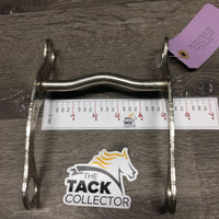 Flat LS Low Port Light Aluminum Western Bit *vgc, clean, mnr rust & film