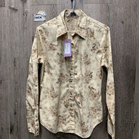 Vintage "Johnny West" LS Western Shirt, snaps *
