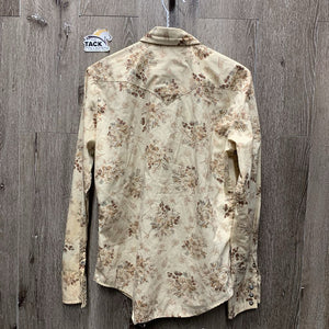 Vintage "Johnny West" LS Western Shirt, snaps *