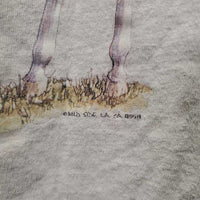 SS Crewneck T Shirt "Horse Eating Apples" *gc, rubs, pills