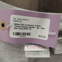 SS Crewneck T Shirt "Horse Eating Apples" *gc, rubs, pills
