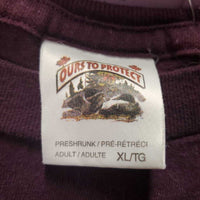 SS Crewneck T Shirt "Running Horses" *gc, mnr faded, hairy, rubs, pills
