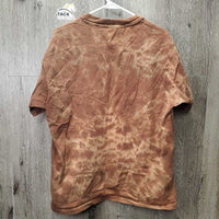 SS T Shirt "Aztec Horses" *gc, rubs, pills, older?