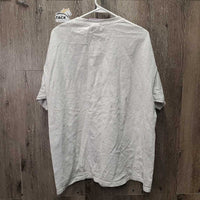 SS T Shirt "Horse Pic" *gc, mnr rubs, pills & fading
