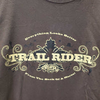SS Crewneck T Shirt,"Trail Rider - WEeaver" *vgc
