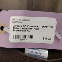 SS Crewneck T Shirt,"Trail Rider - WEeaver" *vgc
