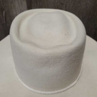 VINTAGE Light Felt Short Brim Western - Cowboy Hat, hat string *vgc, older, mnr stains
