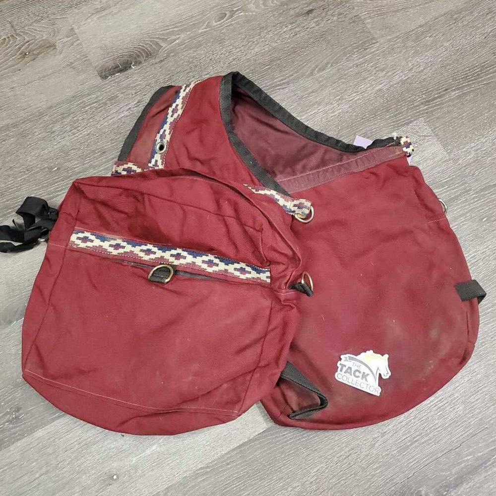 Saddle Trail Bags *gc, v.dirty, older, hairy, stains