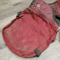 Saddle Trail Bags *gc, v.dirty, older, hairy, stains