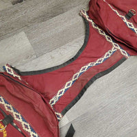 Saddle Trail Bags *gc, v.dirty, older, hairy, stains
