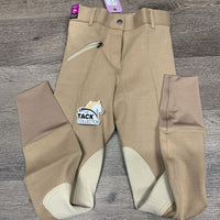 Cotton Euroseat Breeches, Pull On, tag *new
