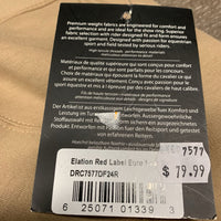 Cotton Euroseat Breeches, Pull On, tag *new
