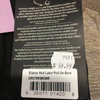 Cotton Euroseat Breeches, Pull On, tag *new