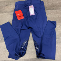 Cotton Euroseat Breeches, Pull On, tag *new
