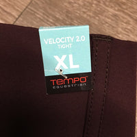 "Velocity" Riding Tight Breeches, Pull On, Zip Pockets, tag *new