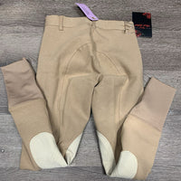 JUNIORS Hvy Cotton Breeches, Pull On, Tag *new
