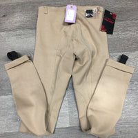 JUNIORS Hvy Cotton Jodphurs, 2 elastics, tag *new
