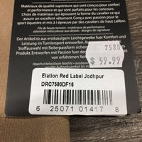 JUNIORS Hvy Cotton Jodphurs, 2 elastics, tag *new
