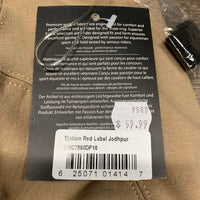 JUNIORS Hvy Cotton Jodphurs, 2 elastics, tag *new
