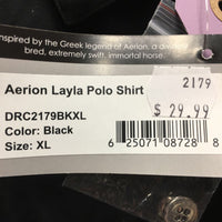 SS Polo Shirt, 1/4 Button Up, tag *new