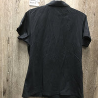 SS Polo Shirt, 1/4 Button Up, tag *new
