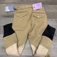 BOYS Hvy Cotton Breeches, tag *new
