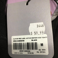 JUNIORS Winter Fleece Riding Tight Breeches, tag *new
