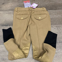 JUNIORS BOYS Hvy Cotton Breeches, tag *new
