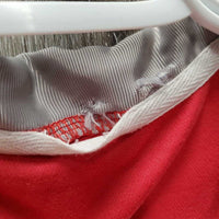 SS Polo Shirt, 1/4 Zip up *vgc, mnr frayed collar - pulled out tags, threads
