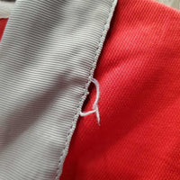 SS Polo Shirt, 1/4 Zip up *vgc, mnr frayed collar - pulled out tags, threads
